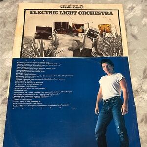 Elo and Bruce Springsteen vinyl vintage